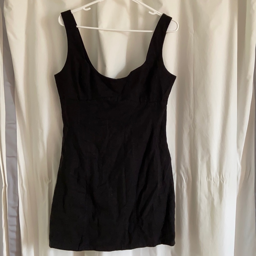 Black tank top dress